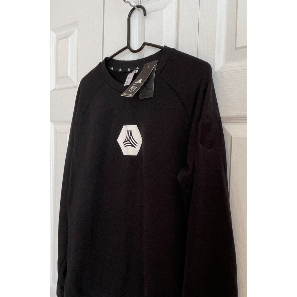 Minnesota United FC Adidas Crewneck‎ Sweatshirt Black Men's Size Medium GL4976